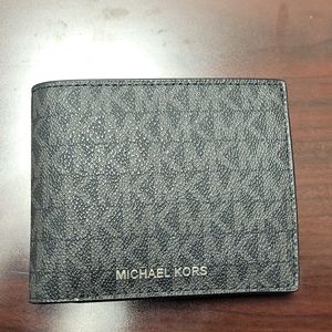 Michael Kors men's bi-fold wallet